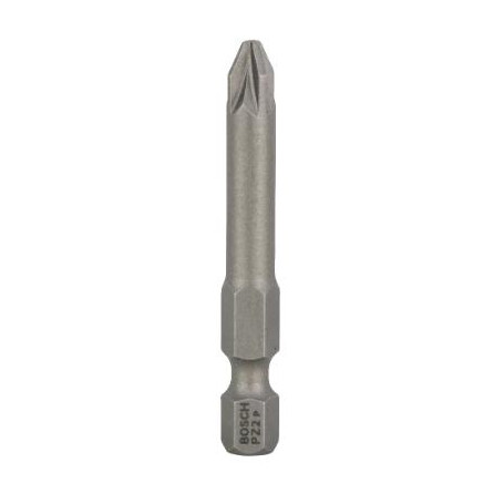 2607001577,Bit Extra Hard viti Pozidriv intaglio a croce PZ2 L. 49 mm, 3pz