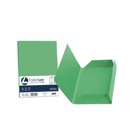 Cartelle 3 Lembi Luce&Acqua Gr.200 (50 Pezzi) - Verde