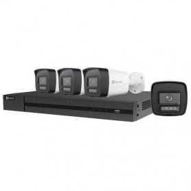 Kit Videosorveglianza Cs-Bw3844 Smart Home Security - 1 Nvr X5S 8Ch + 4 Telecamere H3C 2K
