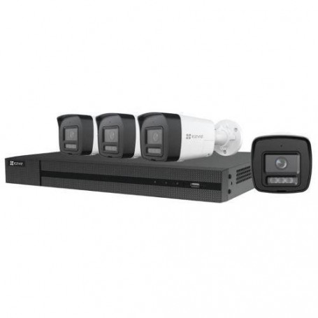 Kit Videosorveglianza Cs-Bw3844 Smart Home Security - 1 Nvr X5S 8Ch + 4 Telecamere H3C 2K