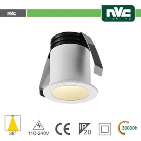 Punto Luce LED 2W 4000K 38° IP20 FORO:35mm