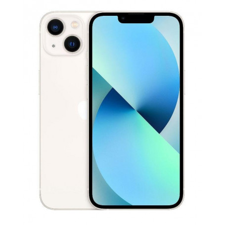 Smartphone Iphone 13 128Gb Bianco Starlight - Ricondizionato - Gar. 12 Mesi - Grado A