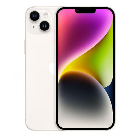 Smartphone Iphone 14 128Gb Starlight - Ricondizionato - Gar. 6 Mesi - Grado A