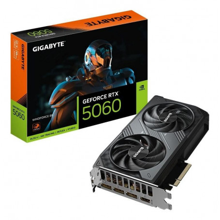 Scheda Video Gaming Geforce Rtx 5060 Windforce 8Gb (Gv-N5060Wf2-8Gd)