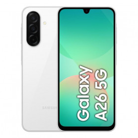 Smartphone Galaxy A26 (Sm-A266Bzwbeue) 128Gb 5G White Bianco