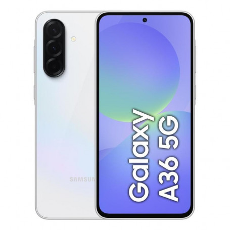 Smartphone Galaxy A36 (Sm-A366Bzabeue) 128Gb 5G Awesome White Bianco