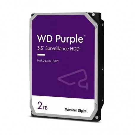 Hard Disk Purple 2 Tb Sata 3 3.5" (Wd23Purz) Ricondizionato