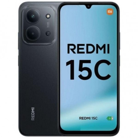 Smartphone Redmi 15C 4+256Gb Midnight Black Nero 4G Dual Sim