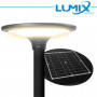 Testa Palo Solare LED 150W con Pannello Fotovoltaico e Sensore – 4000K IP65