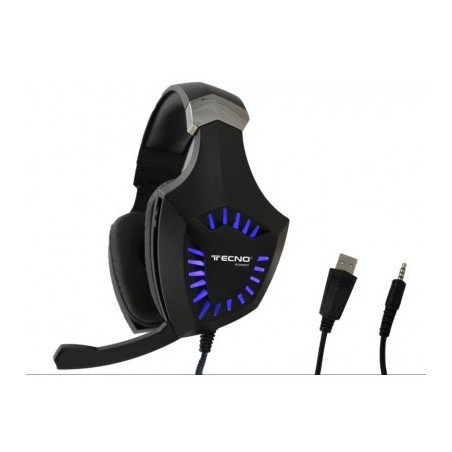 Cuffie Microfono Tc-K10 Stereo Rgb Gaming