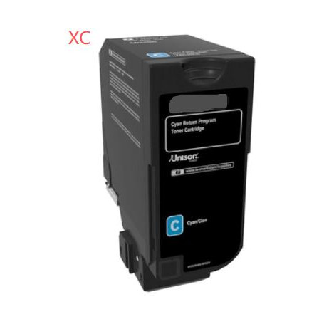 Cyan compatible para Lexmark CS632/CX635-11.7K