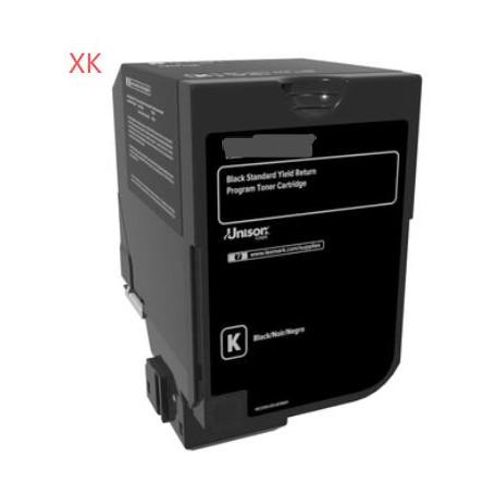 Black compatible para Lexmark CS632/CX635-20K