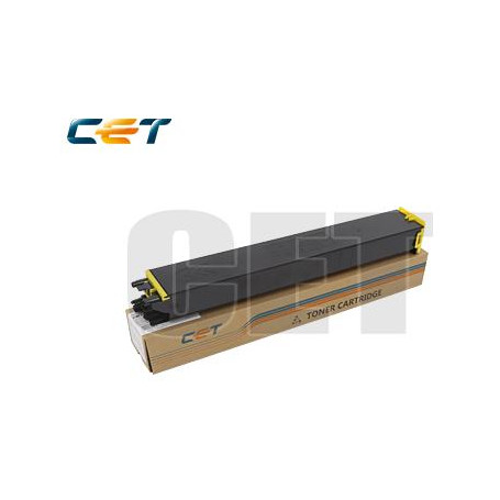 CET Yellow Toner Cartridge SHARP BP-50C26,BP-50C31 -24K/401g/PcBP-GT70YA