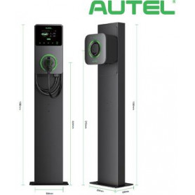 Palo per colonnine AC AUTEL ADA - 1 e 2 lati (obbligatorio accessorio staffa)