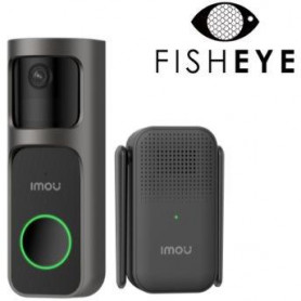 Kit Imou Videocampanello 3S a batteria 2.5K con lente FISHEYE + cicalin wireless