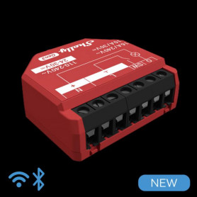 Shelly 1PM Gen3 - Smart Relay 16A  AC/DC WiFi/BT/Matter PM