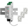 Shelly Pro 3EM 120A - Contatore energia DIN + 3 pinze120A