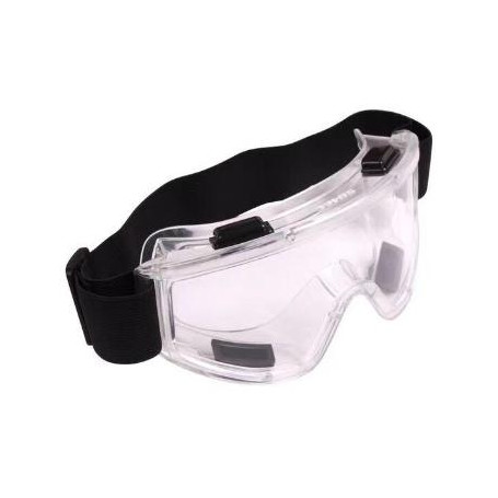 Occhiali Protettivi con Fascia Elastica - Trasparenti  69637