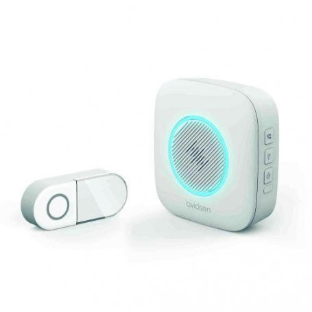 Campanello Suoneria Sona Senza Fili Con Luce Lampeggiante (102507)