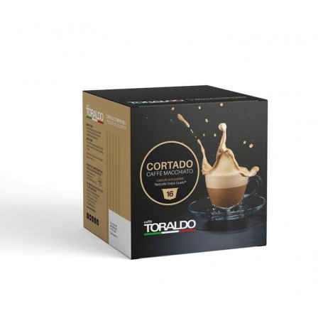 Capsule 6Gr. Cortado / Caffe' Macchiato Compatibile Dolce Gusto 16 Pz (303025)