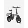 Bici Elettrica Con Pedalata Assistita T14 250W Grey Grigio