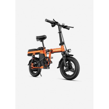 Bici Elettrica Con Pedalata Assistita T14 250W Orange Arancione