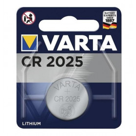 Batteria Bottone Cr2025 3V Litio - 1Pz