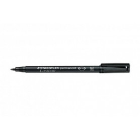 Marcatore A Punta Sintetica Lumocolor Permanent 317-9 1.0Mm Nero (10 Pz)