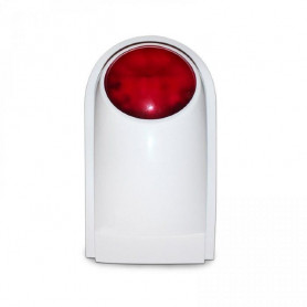 Sensore Sirena Luminosa Wireless Strobe Siren