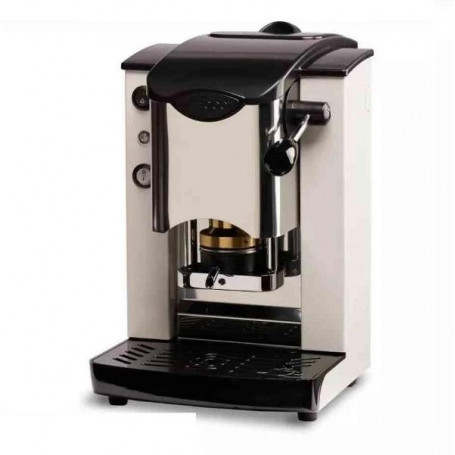 Macchina Da Caffe' A Cialde Plast Slot Inox Bianco Abs Nero (Siborbbasott)