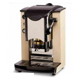 Macchina Da Caffe' A Cialde Plast Slot Inox Sabbia Abs Nero (Sisabnbasott)
