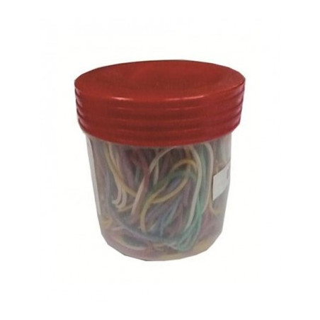 Elastici Gomma Assortiti Barattolo 100 Grammi