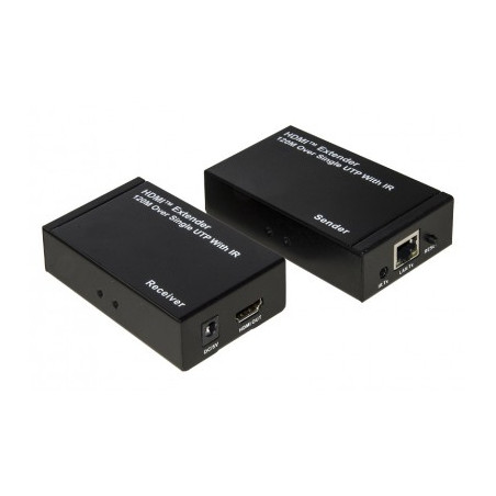 Estensore Di Linea Hdmi Con Cavo Di Rete (Anche Ip) 120 Mt Infrarossi