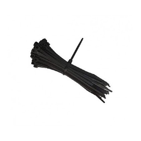 Fascette Elettricista Nylon 2,5X200Mm - 100Pz - Nero