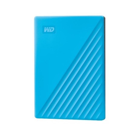 Hard Disk 4 Tb Esterno My Passport Usb 3.0 2,5" Blu (Wdbpkj0040Bbl-Wesn)