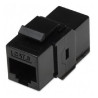 Frutto Keystone Jack Rj45 Utp Cat.6 Nero (Nw-Ku6I-Bk)