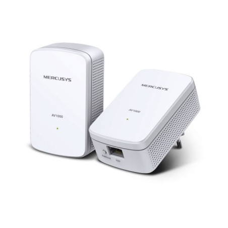 Kit Adattatore Di Rete Powerline Ms-Mp500Kit Av2 Fino A 1000 Mbps