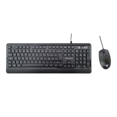 Kit Exclusive Tastiera + Mouse Con Filo - Nera (My539)