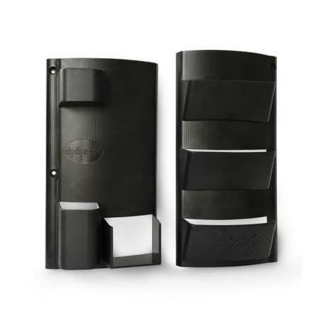 Kit Porta Accessori Per Macchine Da Caffe' Frog - Nero
