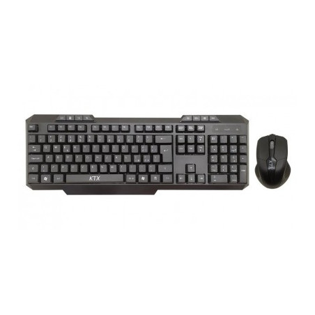 Kit Tastiera E Mouse Km-1105W Wireless Nera
