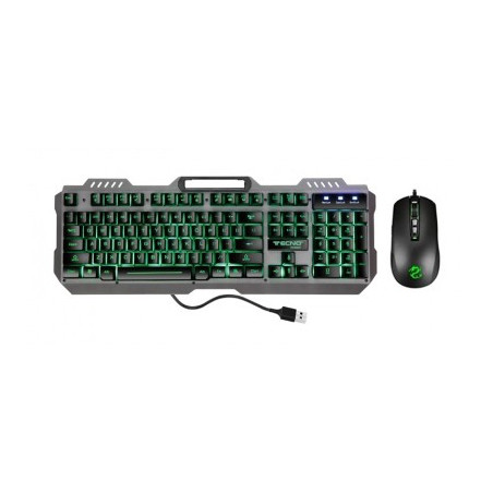 Kit Tastiera E Mouse Tc-Bg2006 Gaming Usb Nero