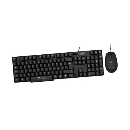 Kit Tastiera E Mouse Tm-Kb828+M102 Nero