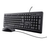 Kit Tkm-250 Tastiera + Mouse Con Filo - Nera (23976)