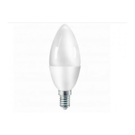 Lampada Led Candela C37 E14 5.5W Luce Naturale (Flc37B6W65K14)