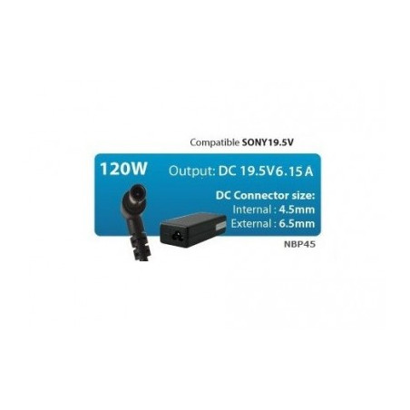 Alimentatore Per Notebook 120W (Nbp45) Per Sony