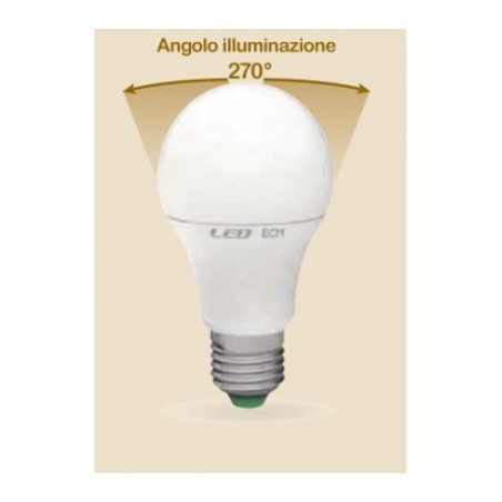 Lampada Led Goccia E27 10W Calda 3000K (E2645C)