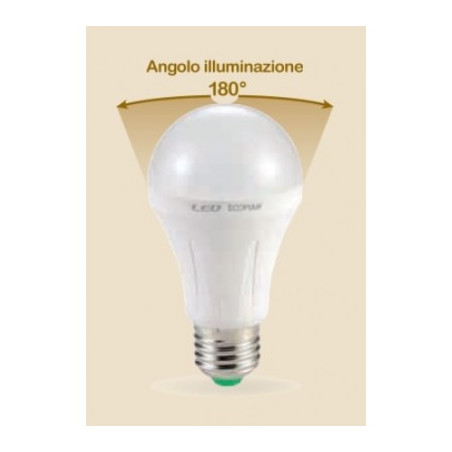 Lampada Led Goccia E27 18W Calda 3000K (0597C)