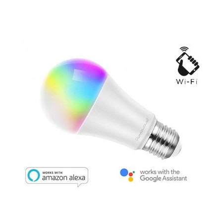 Lampada Led Smart Ee-11We27 Rgb + Bianco E27 Cct Dimmerabile Wifi - Alexa E Google Home