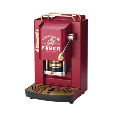 Macchina Da Caffe' A Cialde Pro Deluxe Rosso Cherry