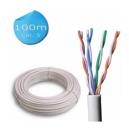 Matassa Cavo Di Rete 100 Mt Cat.5E (Cv-Utp-Cat5-100)